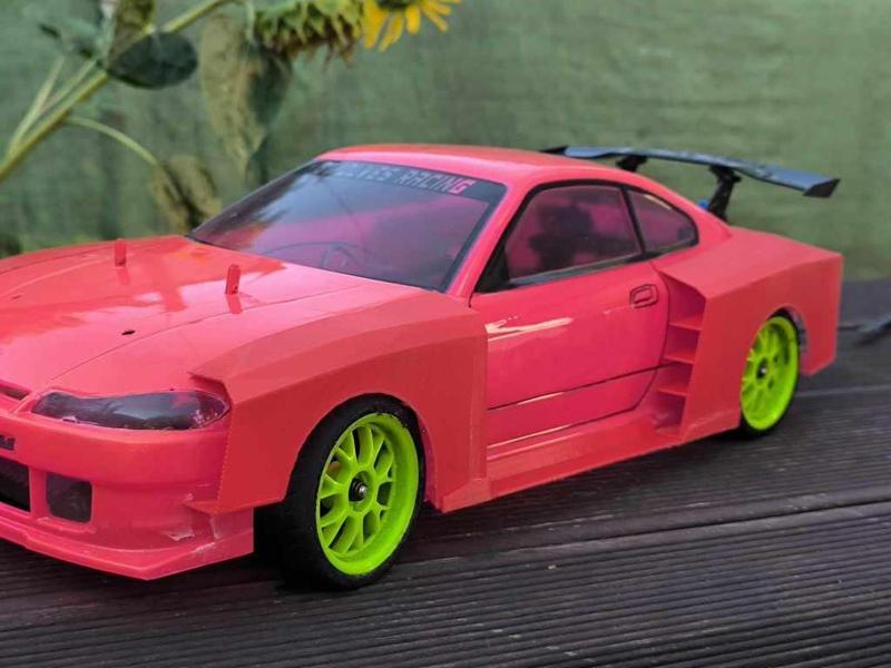 RC 1:10 Silvia S15 ali wide body
