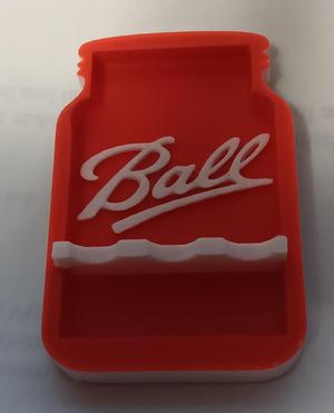 Mason Jar spoon rest 