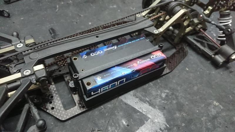 2S shorty batterybox for Xray T1 touringcar chassis