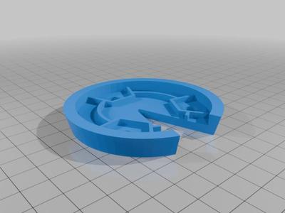 Convex Mirror Nail Mount Plate