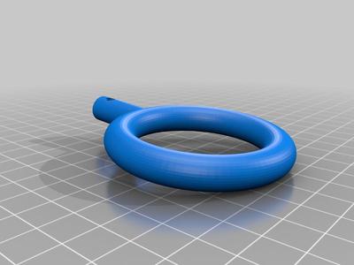 ダイソーのジョイント式ポールを使った室内干し吊り下げ具 / Indoor drying hanger