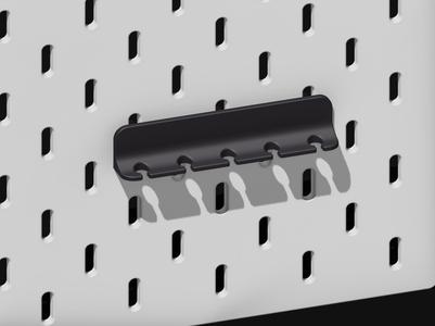 Ikea Skadis USB Cable Holder - Pegboard Organizer
