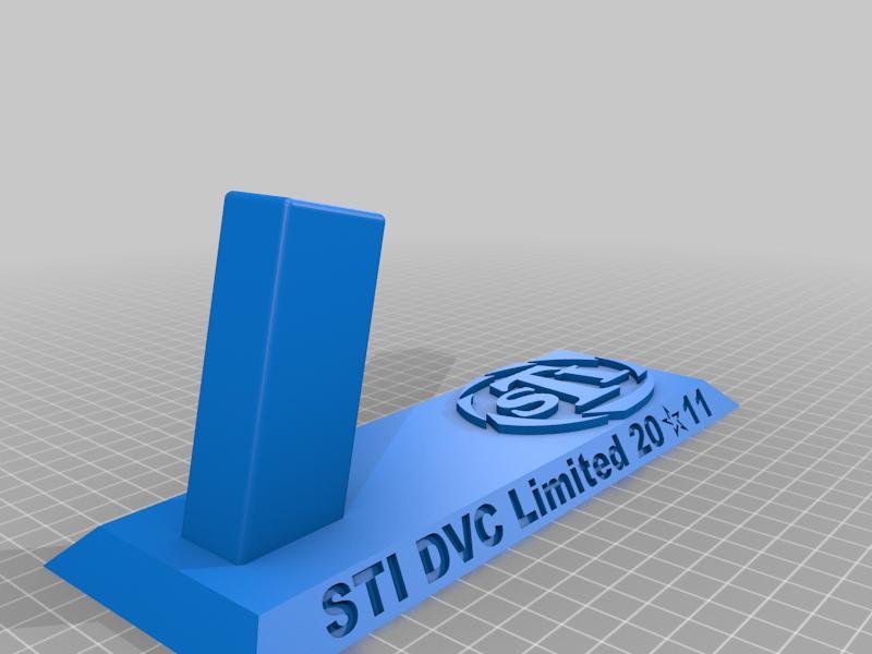 Stand for STI DVC 2011 pistol