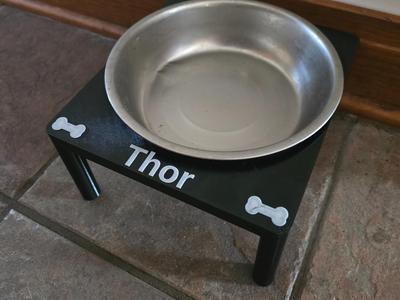 Customizable Pet Bowl Stand - Parametric