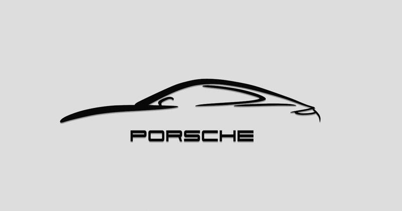 Porsche Carrera 2D Wall art
