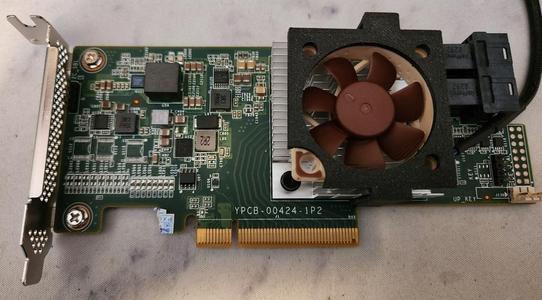 Alternative Fan Holder for Inspur LSI 9300-8i (Broadcom HBA) 