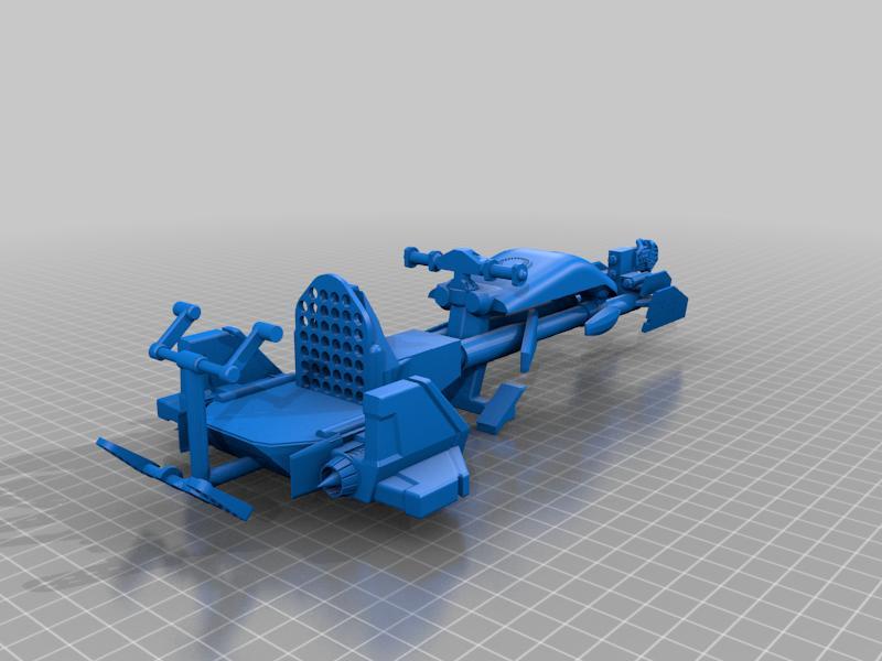 Lothal Patrol Speeder 2up