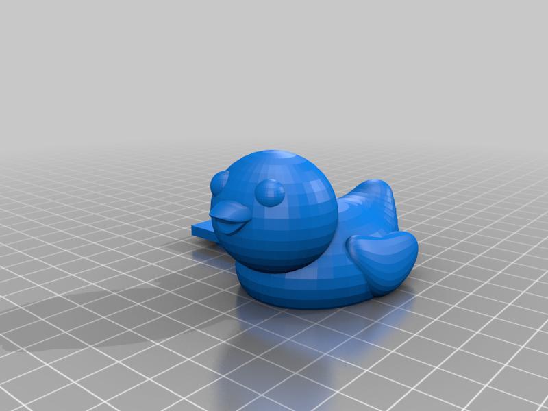 duck with graduation  hat