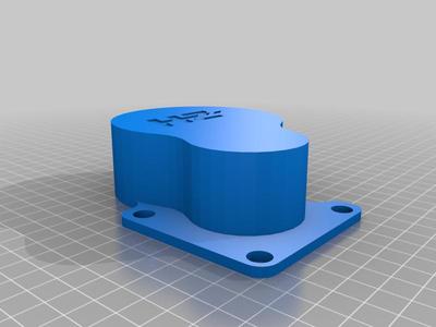 FG model - Carson 1:5 spur gear cover.stl