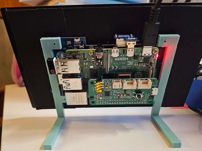 Waveshare 8 inch HDMI LCD stand