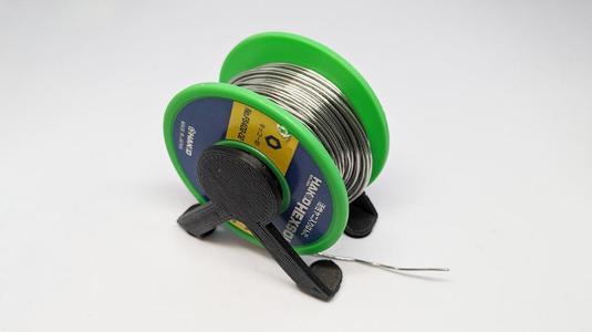 solder reel stand