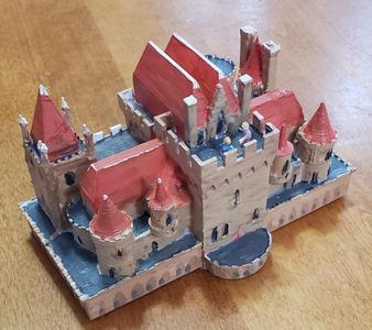 Boldt(ish)  Castle Cake topper