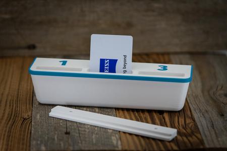 Key Card Holder - Multicolor Print with Fusion Design