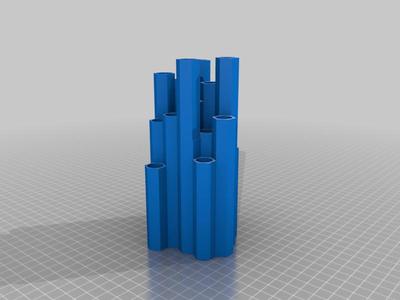 Hexagon pencil holder