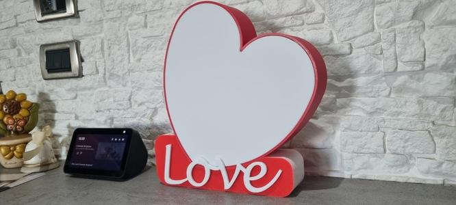 RGBW HEART LAMP
