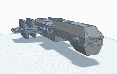 Mandalorian Bes'Bavar Kad Class Multi-Role Frigate
