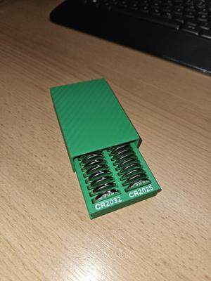 Batterie Box CR2025 und CR2032