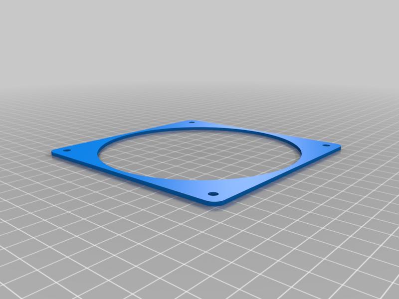 120mm Fan Cover Template
