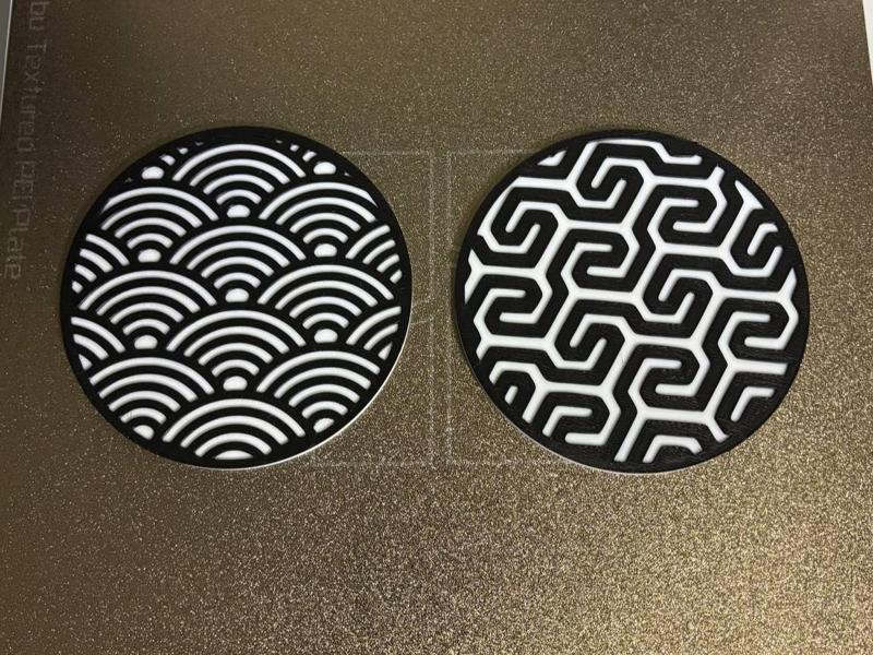 Japanese Pattern Coaster