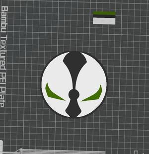 Punisher Mask Symbol for Magnetic Screw Tray