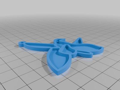 Xarı Bülbül Logo Keychain