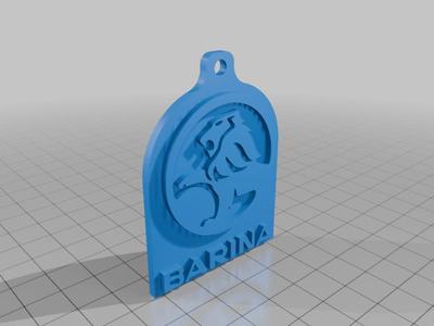Holden Barina logo / keychain