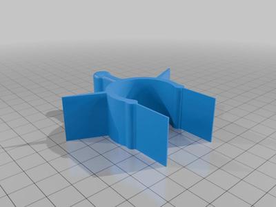 Ender 3 v2 Spool Holder Spacer Clip - 5 prongs