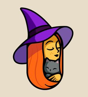 Halloween ? ?Witch Keychain