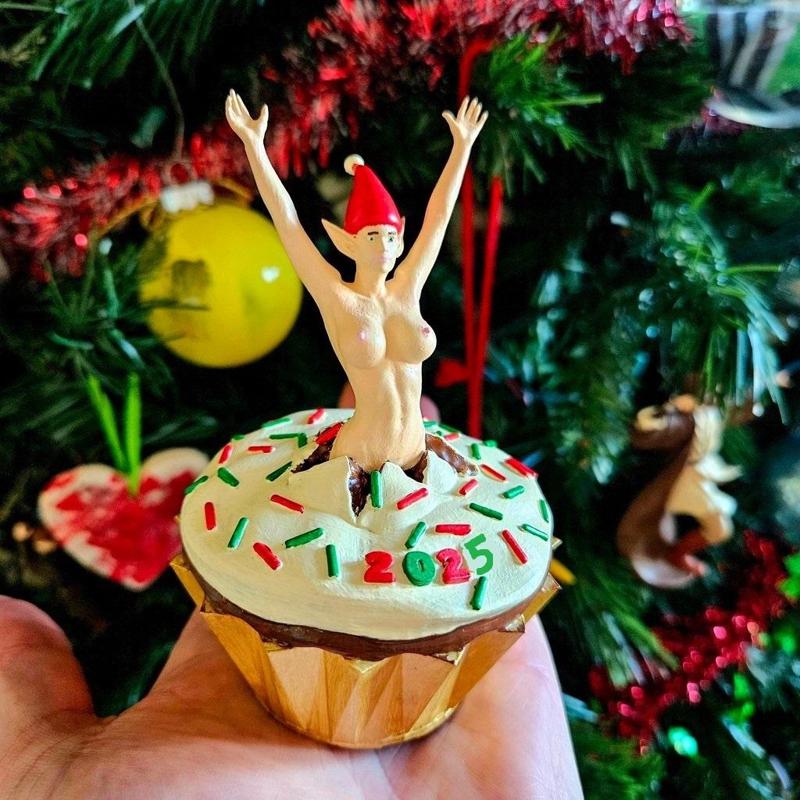 Christmas Elf Ornament 2025