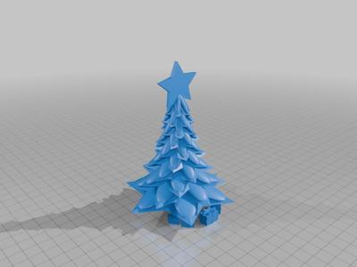 Christmas tree with presents