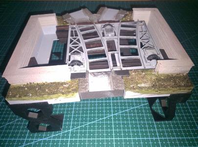 Sliding switch for railway tracks (TT scale) / Posuvná výhybka pro kolejiště (1:120 TT)