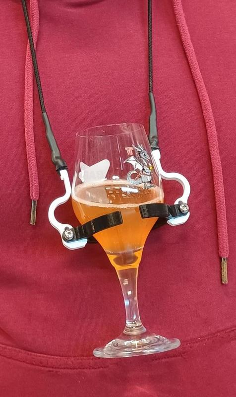 Foldable Beer Glas Holder