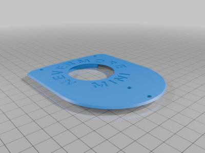 Nevermore Mini Air Purifier Touch Screen Printed Model