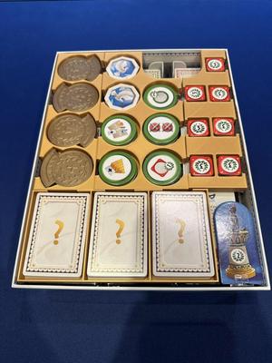 7 Wonders: Architects Medals Expansion Insert No Lid Lift Minimal Plastic