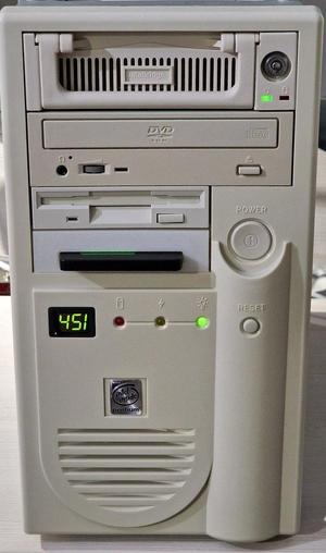 Front panel SATA drive bay