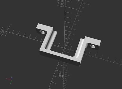 Power strip mount parameterized