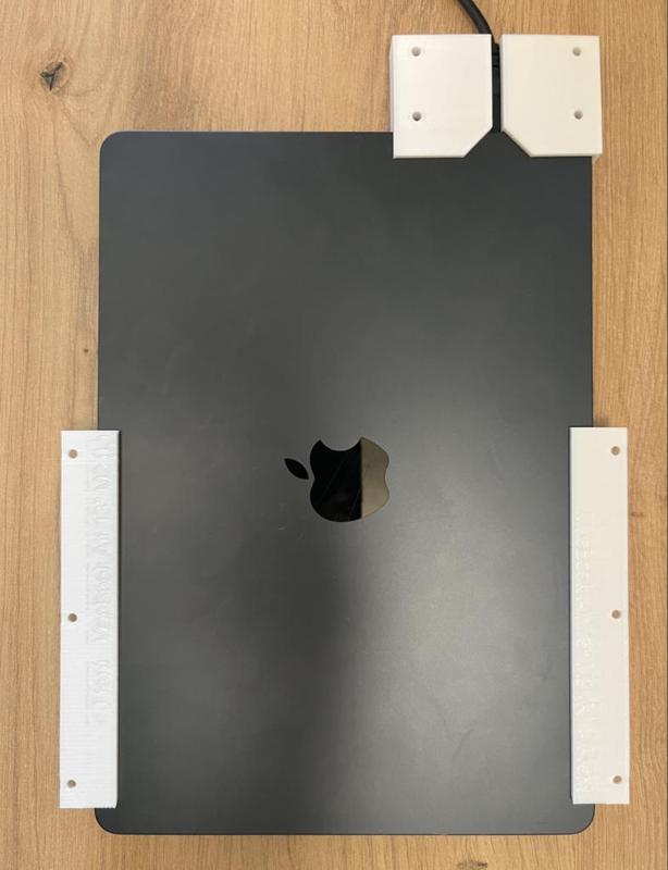 Macbook Air 13" M2 - Under Desk Mount