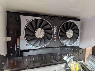 1/4" Pegboard GPU Display Mount