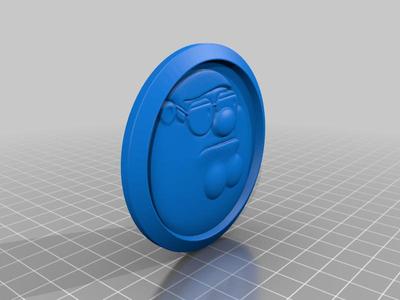Peter Griffin Fortnite medallion