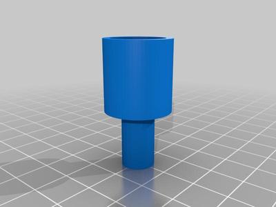 Drill sharpening adapter for woody color pencils  