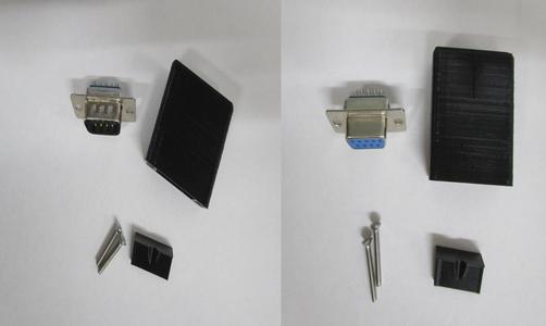 DB9 END KIT FOR AMIGA APPLE ATARI COMMODORE PC