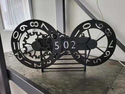 Digital Geneva Clock (Tuned by Frank)