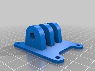 Xiaomi Yi action camera mount for TBS Source One 5" v0.2