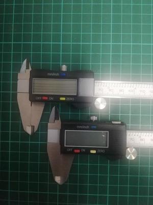 Vernier Calliper Battery Cover