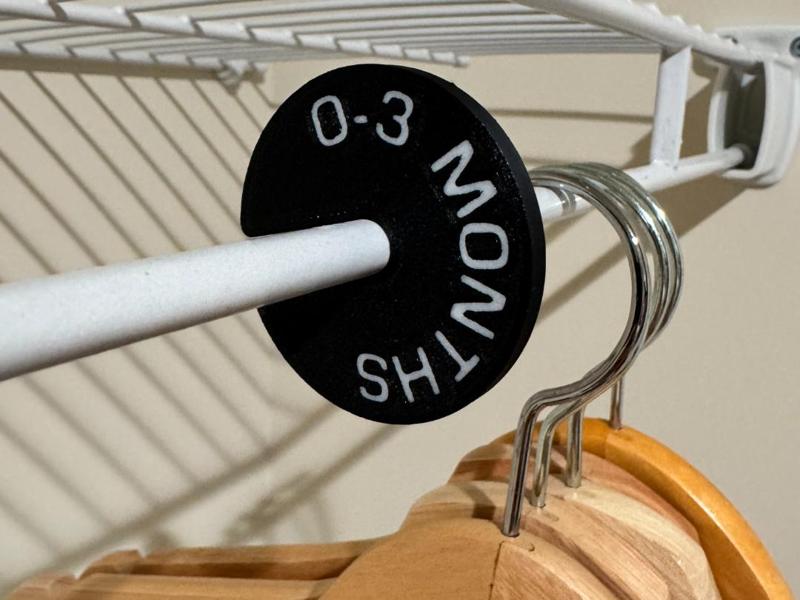 Closet Age Labels (baby, toddler, child)