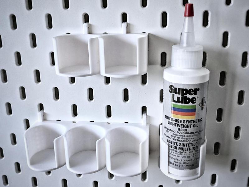 Ikea Skadis Super Lube Oil Bottle Rack 3 Sizes
