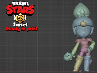 Janet - Brawl Stars