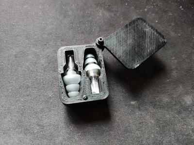 Etymotic headphone holder