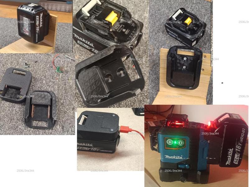 Makita Adapter Makita 18V Battery Mount