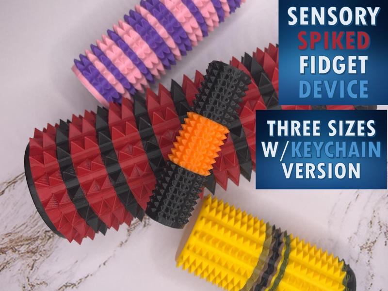 Sensory Stimulating Fidget w/Spikes